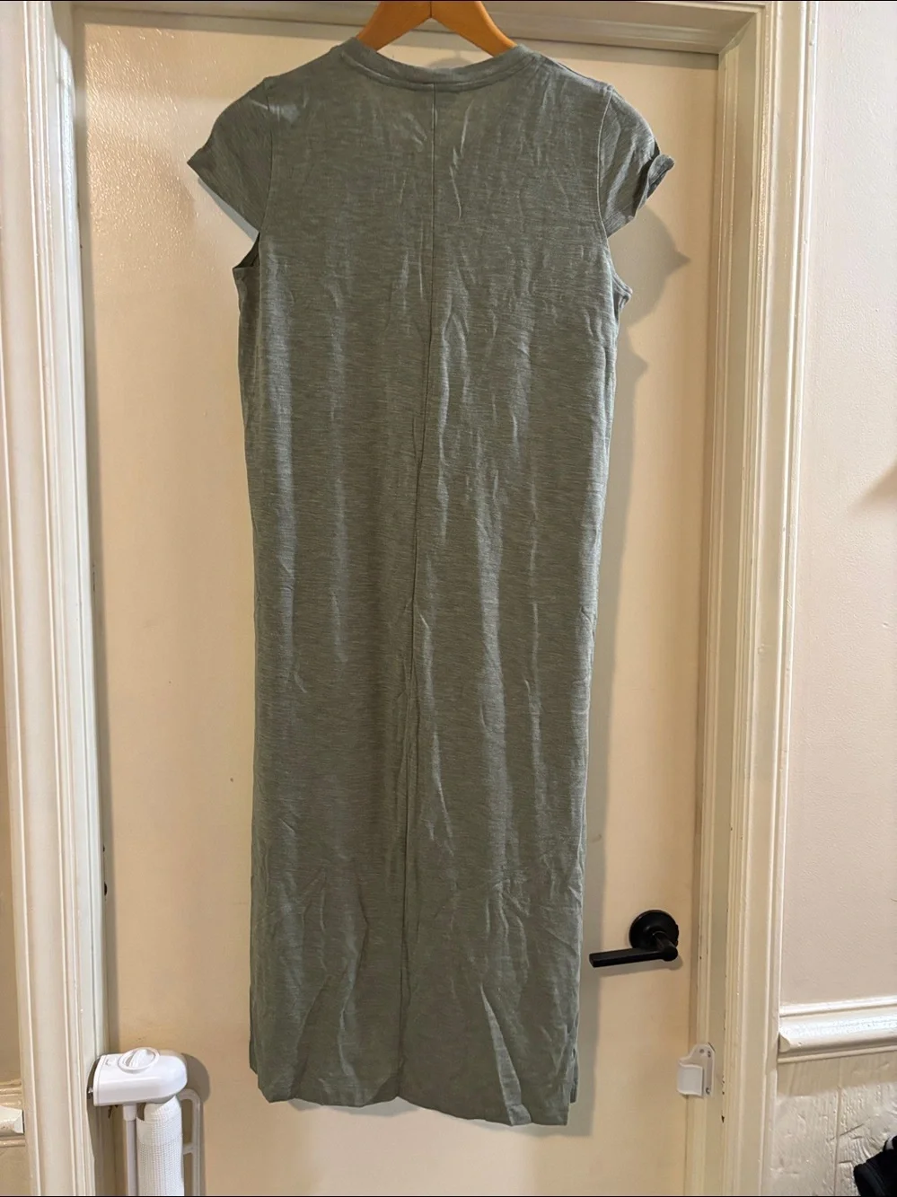 Jessica Simpson Girls Olive Short Sleeve Knit Midi Dress NWT Med